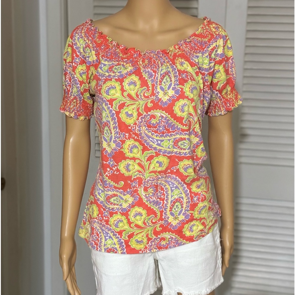 Ralph Lauren short sleeve cotton shirt Small
